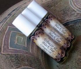 Tobacco & Black Tea Cologne Oil for Men