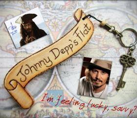 Handcrafted Personalised Wooden Key Ring