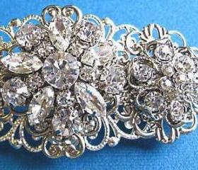 Wedding hair Barrette, bridal accessories, Blooming