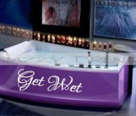 Get Wet Vinyl Decal