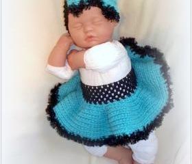 FuFuLa Skirt and Headband set for Newborn