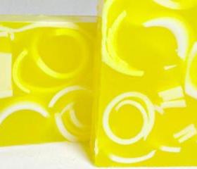 Lemon Sugar Swirly Curly Soap