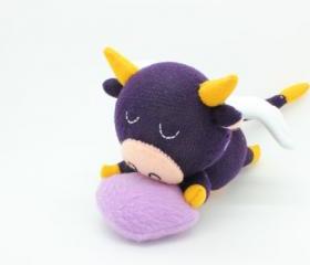 Sleeping moo moo angel, Sock Plush, Child Friendly 