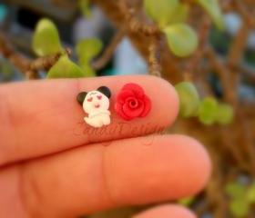 Hallo Spank stud earrings