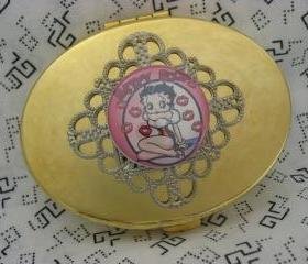 Compact Mirror Betty Boop