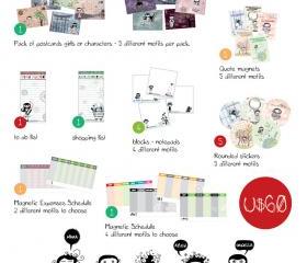 Combo Fiestas Stationary and magnets