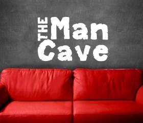 Vinyl Decal Man Cave Vinyl Wall Decal 22233