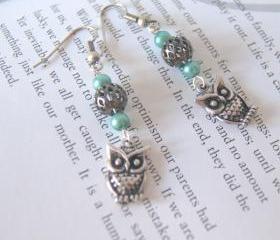 Owl earrings