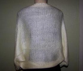 Ivory Shrug/bolero