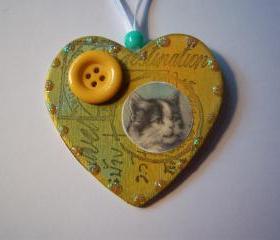 Cute Cat Ornament #16