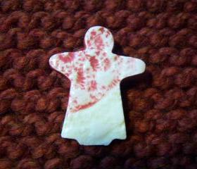 Ceramic Angel Pin