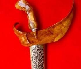 Keris Sengkelat Kamardikan 13 Luk Mataram Vintage Kris Knife Indonesian Sword
