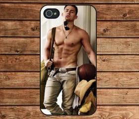 Channing Tatum shirtless--iphone 4 case,iphone 4s case,iphone 4 cover,in plastic or silicone case