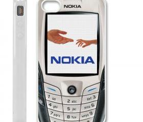 nokia special design special design on Case for iPhone 4 4S WHITE