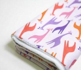 soft baby blanket * violet