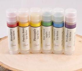 Lip Balm, Rainbow, 6 Pack