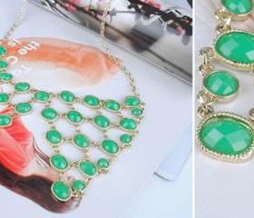 Fashion exquisite necklace, beadwork necklace, bubble necklace, bib bubble necklace, bridesmaid gifts, bubble necklace