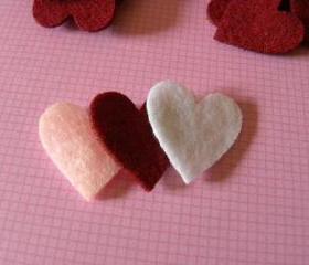 24 Hearts 1 inch