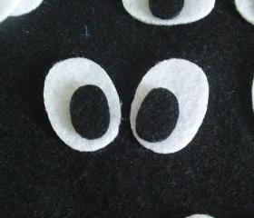 50 pair of eyes (black and white ) in total 100 pieces