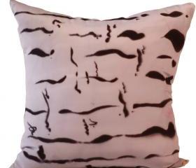 Silk Pillow - Message
