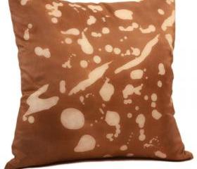 Silk Pillow - Coffee and Cream