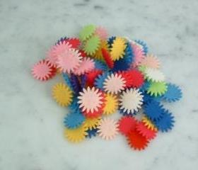 100 Mini centers for your flowers 1/8 inch or 2 cm