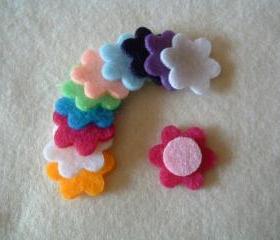 100 Mini centers for your flowers 1/8 inch or 2 cm