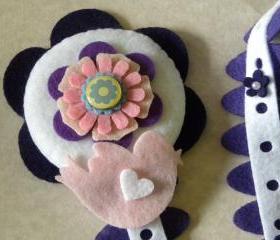 Hair pin and earrings hanger