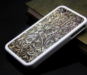 Classic Wooden Design iPhone 4 and iPhone 4S Rubber Case