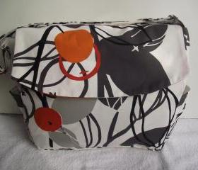 Diaper bag, cross body strap,washable