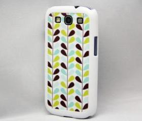 Leaf Pattern Galaxy S3 Hard Cover Case