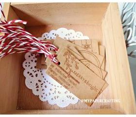 Kraft Christmas Tags 