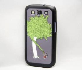 Vintage Giving Tree Galaxy S3 Hard Cover Case