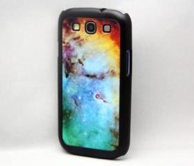 Vintage Galaxy Samsung Galaxy S3 Hard Cover Case