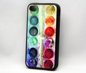 Artist Palette Set iPhone 4 and iPhone 4S Rubber Case