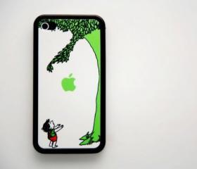 Vintage Giving Tree iPhone 4 and iPhone 4S Case,Hard Plastic Case,Rubber Case