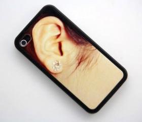 Lady Ear Design iPhone 4 and iPhone 4S Rubber Case