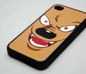 Halloween Wolf iPhone 4 and iPhone 4S Rubber Case