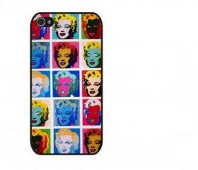 Color Malian Monroe iPhone 4 and iPhone 4S Rubber Case