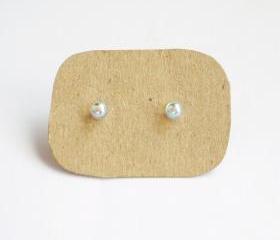 SALE - Small Mystic Ball Ear Studs - 925 Sterling Silver Stud Earrings - Pin Ear Stud - Gift under 15