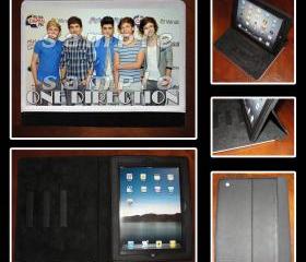 One Direction Leather iPad Case - Fits iPad 2, 3 and 4