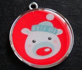 Christmas Critters no.1 Pet ID Tag