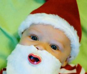 LIMITED EDITION - Custom Santa Beard Pacifier