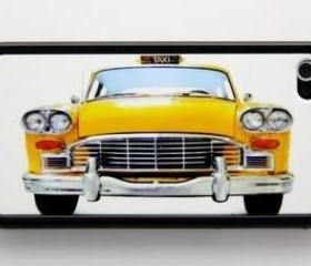 Classic yellow cab iPhone 4 and iPhone 4S Rubber Case