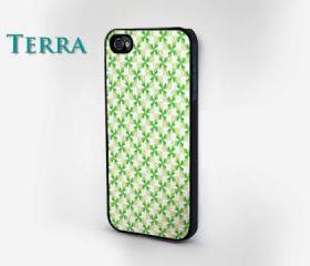 iphone5 case - Diamond Geometric Green and White iphone case