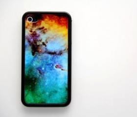 Vintage Galaxy iPhone 4 and iPhone 4S Rubber Case