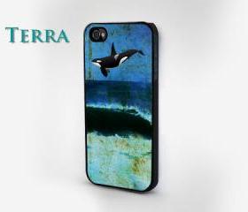 Ocean & Orca Print - iphone 5 cases Cool iPhone Cases- Cool iPhone Cases