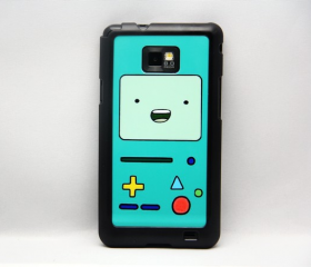 Adventure Time Beemo BMO Galaxy S2 i9100 Hard Cover Case