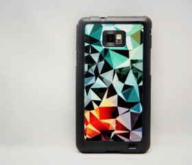 Glossy Pattern Galaxy S2 i9100 Hard Cover Case 