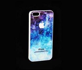 Stylish Blue iPhone 5 Rubber Case,Hard Plastic Case